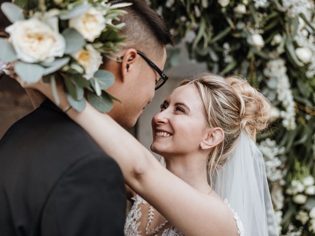 La boda de Martín y Karolina en Sant Gregori (Municipio), Girona 77