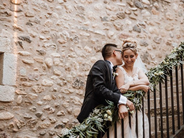 La boda de Martín y Karolina en Sant Gregori (Municipio), Girona 80