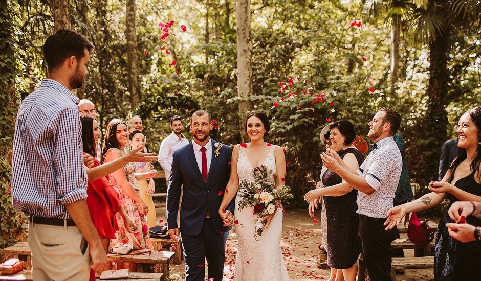 La boda de Ben y Felise en Arbucies, Girona