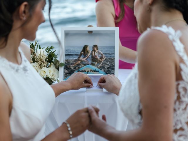 La boda de Virginia  y Cristina  en Benalmadena Costa, Málaga 5