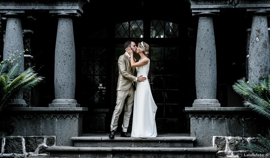 La boda de Santi y Carol en La Orotava, Santa Cruz de Tenerife