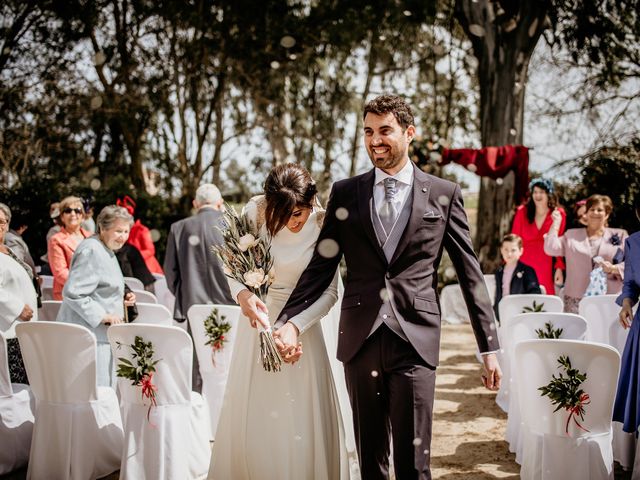 La boda de Rubén y María en El Raposo, Badajoz 43