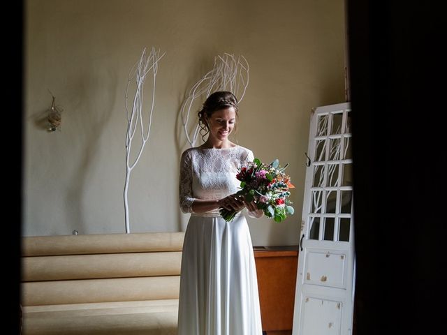 La boda de Santi y Aina en Sant Cugat Sesgarrigues, Barcelona 2