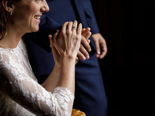 La boda de Santi y Aina en Sant Cugat Sesgarrigues, Barcelona 34