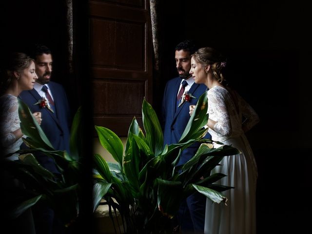 La boda de Santi y Aina en Sant Cugat Sesgarrigues, Barcelona 35