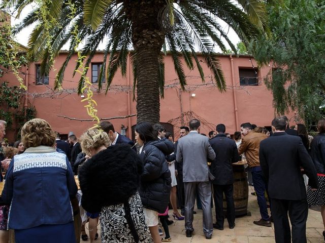 La boda de Santi y Aina en Sant Cugat Sesgarrigues, Barcelona 51