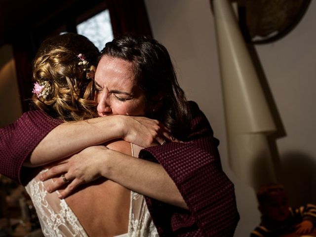 La boda de Santi y Aina en Sant Cugat Sesgarrigues, Barcelona 58