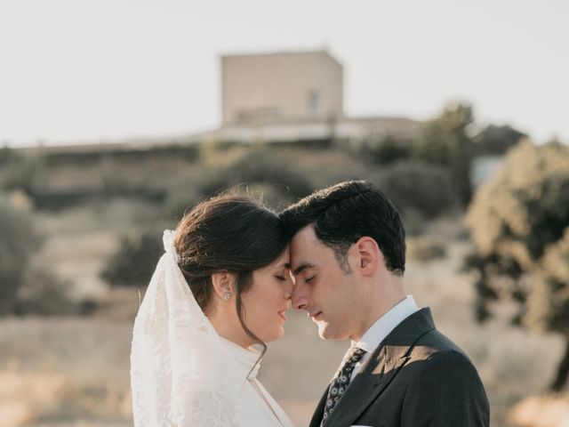 La boda de Ángel y Arantxa en Caracuel De Calatrava, Ciudad Real 71