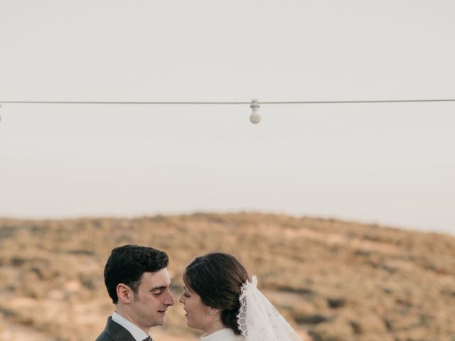 La boda de Ángel y Arantxa en Caracuel De Calatrava, Ciudad Real 77
