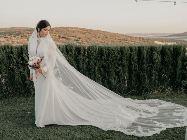 La boda de Ángel y Arantxa en Caracuel De Calatrava, Ciudad Real 83