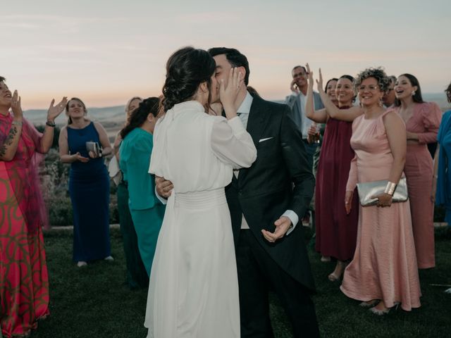 La boda de Ángel y Arantxa en Caracuel De Calatrava, Ciudad Real 89