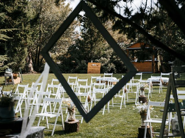 La boda de Carlos y Mº Ángeles en Rubio, Barcelona 1