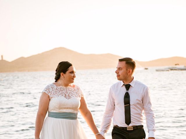 La boda de Antonio y Ana Belén en La Manga Del Mar Menor, Murcia 3