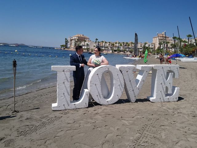 La boda de Antonio y Ana Belén en La Manga Del Mar Menor, Murcia 4