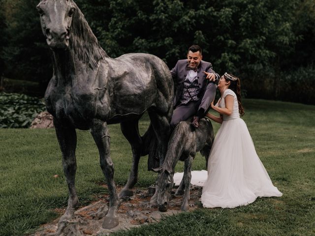 La boda de David y Sara en Serra De Outes, A Coruña 235