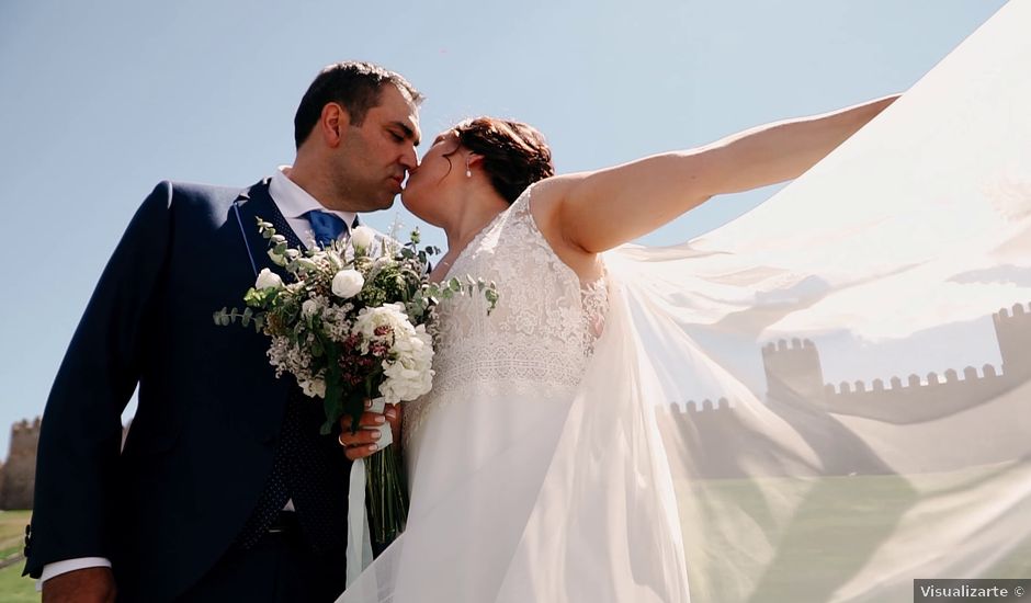 La boda de Ángel y Elena en Ávila, Ávila