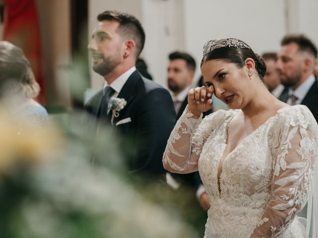 La boda de Juan Carlos y Fatima en Carrion De Calatrava, Ciudad Real 63