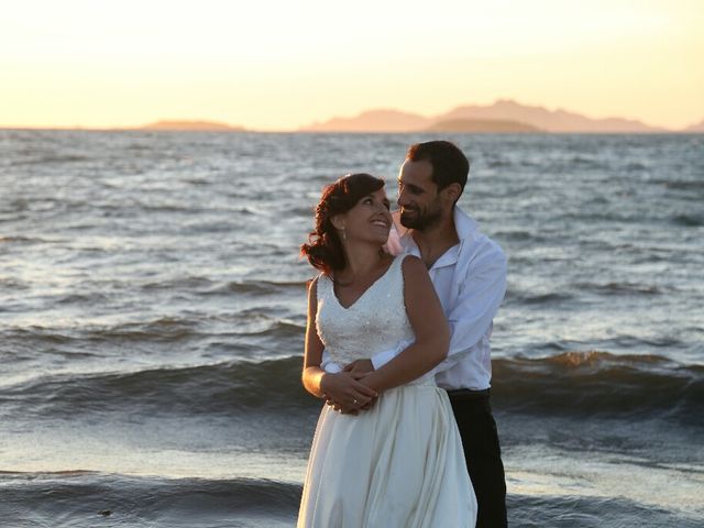 La boda de Abraham y Tere en Baiona, A Coruña 1