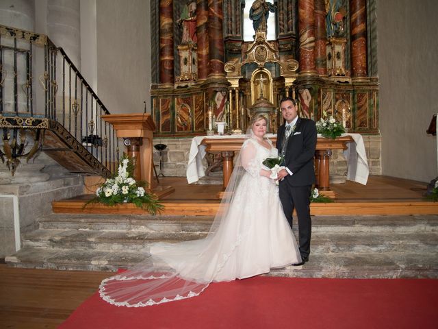 La boda de Rubén y Tania en Valoria La Buena, Valladolid 28