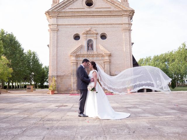 La boda de David y Isabel en Caparroso, Navarra 9