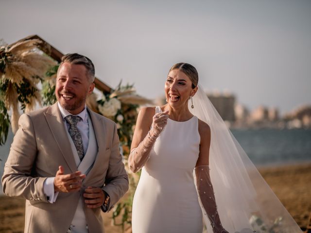 La boda de Alfonso y Diana en La Manga Del Mar Menor, Murcia 28