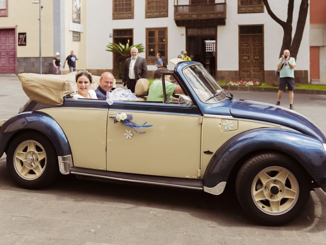 La boda de Miguel y Natalia en Los Realejos, Santa Cruz de Tenerife 34