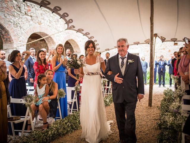 La boda de Javi y Ali en Sant Hilari Sacalm, Girona 44