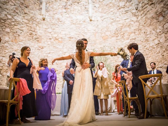 La boda de Javi y Ali en Sant Hilari Sacalm, Girona 74
