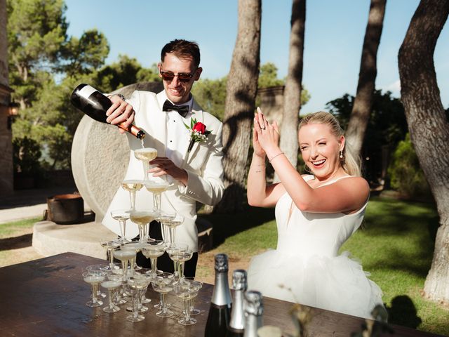 La boda de Lewis y Amy en Sant Marti De Tous, Barcelona 92