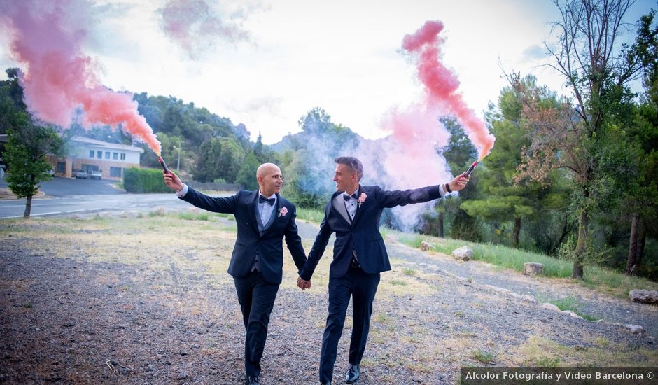 La boda de Alberto y Rubén en El Bruc, Barcelona