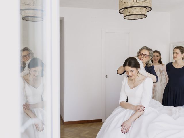 La boda de Elena y Christian en San Sebastian De Los Reyes, Madrid 1