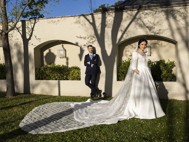 La boda de Elena y Christian en San Sebastian De Los Reyes, Madrid 2