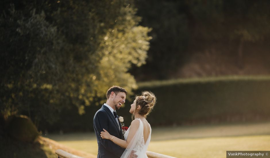 La boda de Iván y Eli en Santa Cristina D'aro, Girona