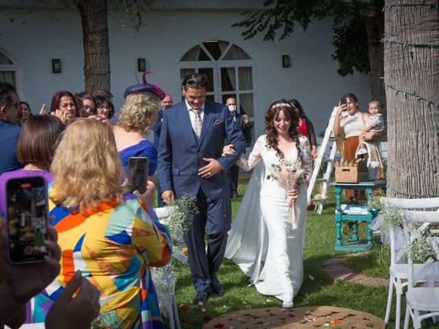 La boda de Libertad  y Isidro  en El Pedroso, Sevilla 6