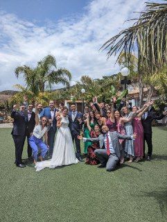 La boda de Ana Patricia y Abrahán en Cajiz, Málaga 4