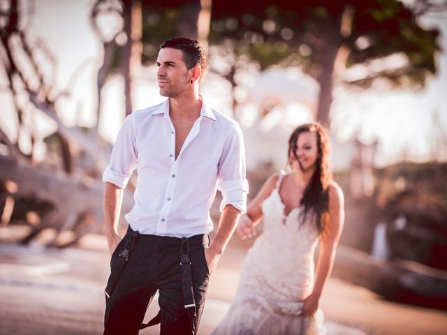 La boda de Carlos y Jessica en Montbrio Del Camp, Tarragona 92