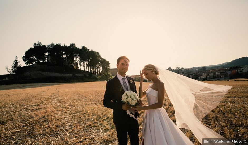 La boda de Bojan y Jolanta en Sant Marti De Tous, Barcelona