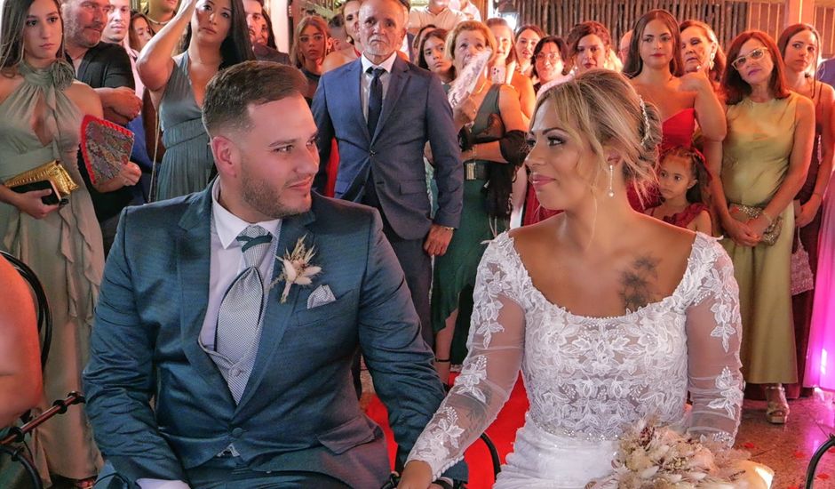 La boda de Yave y Nayra en Moya, Las Palmas