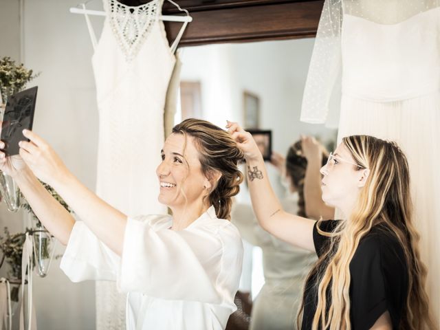 La boda de Basi y Cristina en Sant Cugat Sesgarrigues, Barcelona 15