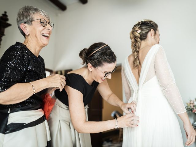 La boda de Basi y Cristina en Sant Cugat Sesgarrigues, Barcelona 16