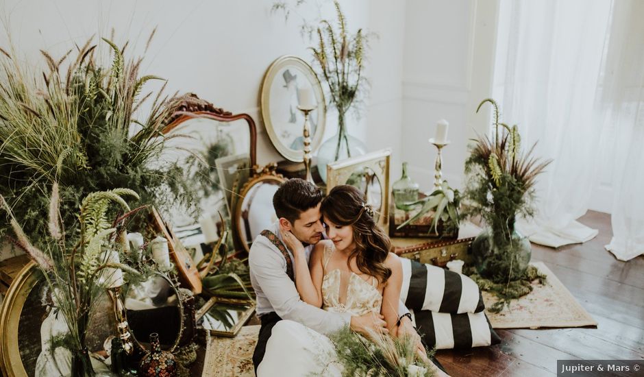 La boda de Ari y Rebeca en Santa Maria De Guia, Las Palmas