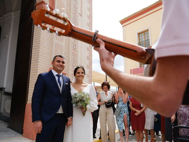 La boda de Fran y Ana en Sanlucar La Mayor, Sevilla 33