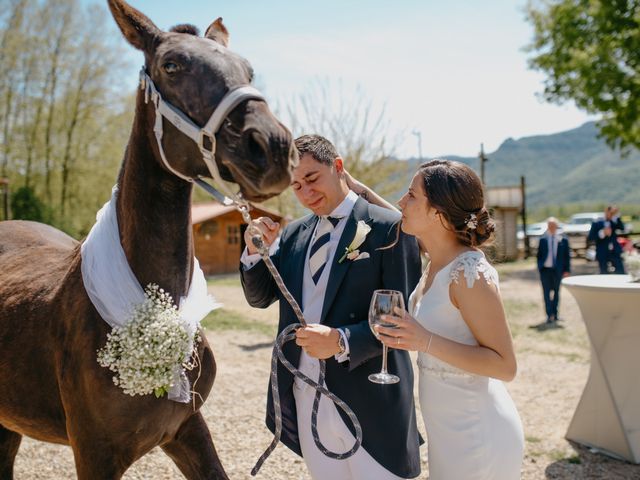 La boda de Nao y Edu en La Vall D&apos;en Bas, Girona 69