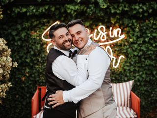 La boda de Alfonso y Víctor