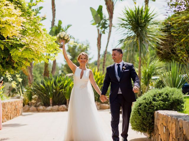 La boda de Fabian y Nicole en Santa Maria (Isla De Ibiza), Islas Baleares 44