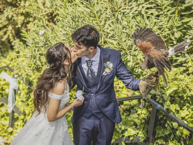 La boda de Joaquim y Cristina en Chinchon, Madrid 1