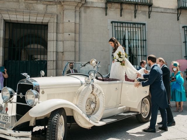 La boda de Carlos y Andrea en  La Granja de San Ildefonso, Segovia 19