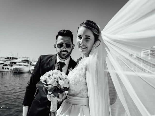 La boda de Hector y Sara en Alacant/alicante, Alicante 43