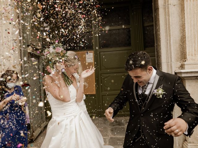 La boda de Miguel y Alina en Sant Julia De Ramis, Girona 37