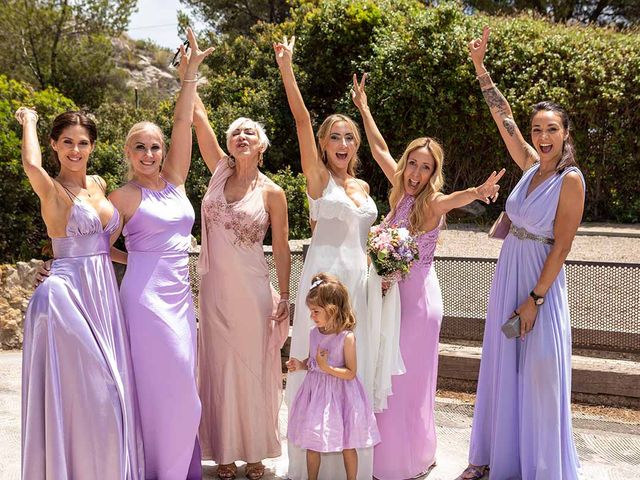 La boda de Ángel y Claudia en Les Botigues De Sitges (Sitges), Barcelona 21